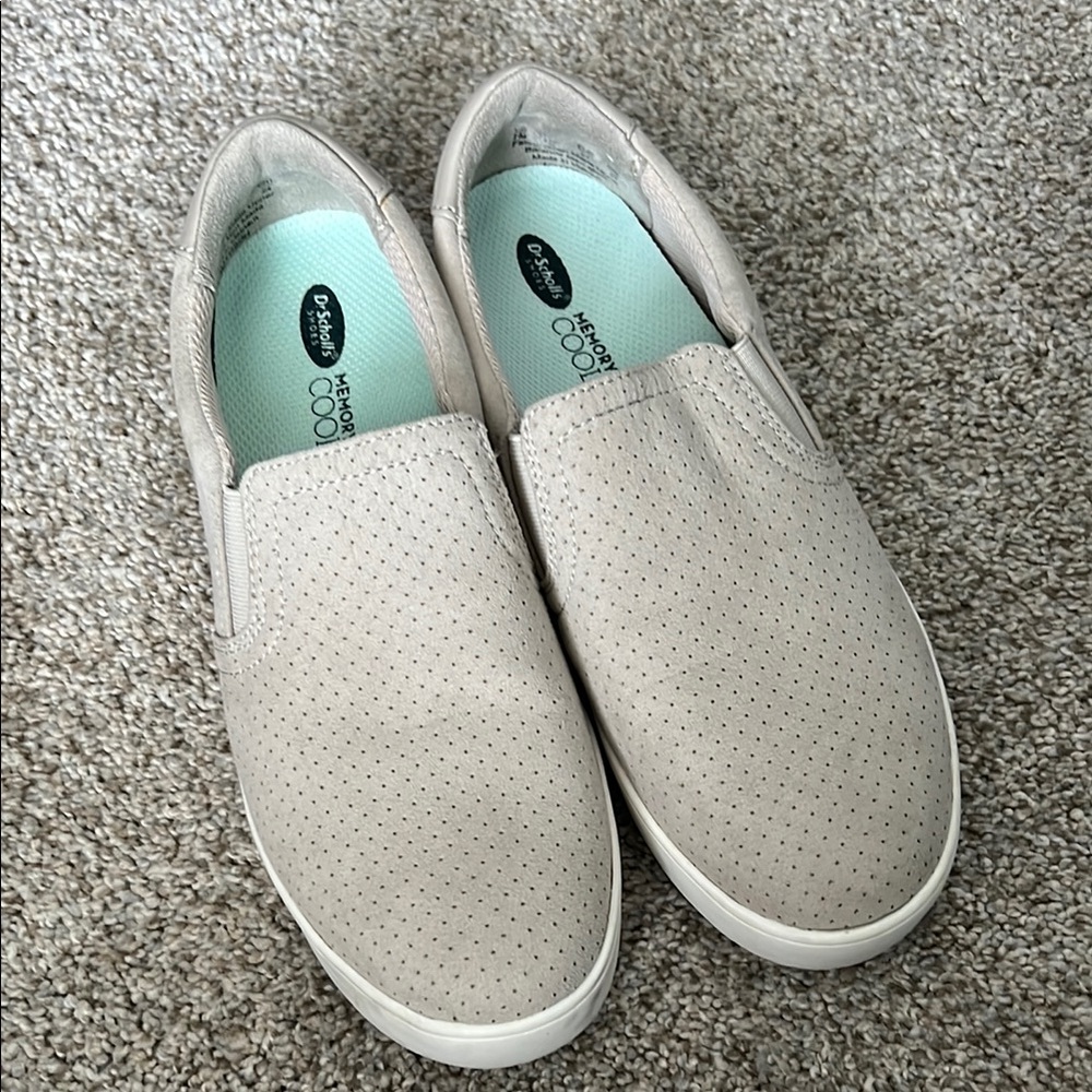Dr. Scholl's Women's Beige Slip-On Shoes